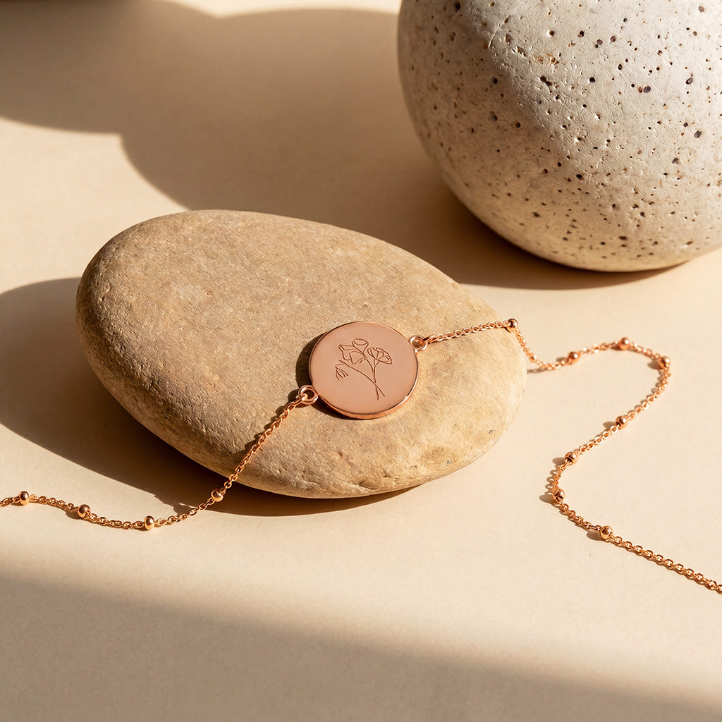 color:rosegold:kette:anker-kugelkette