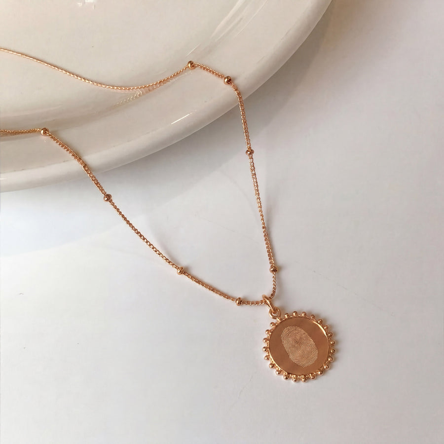 color:rosegold:kette:anker-kugelkette