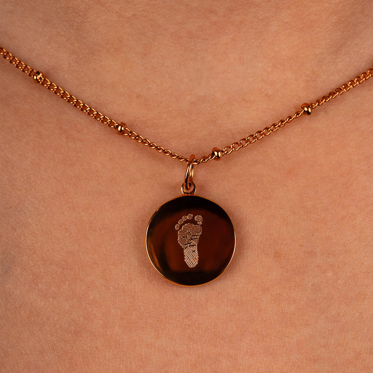 color:rosegold:kette:anker-kugelkette