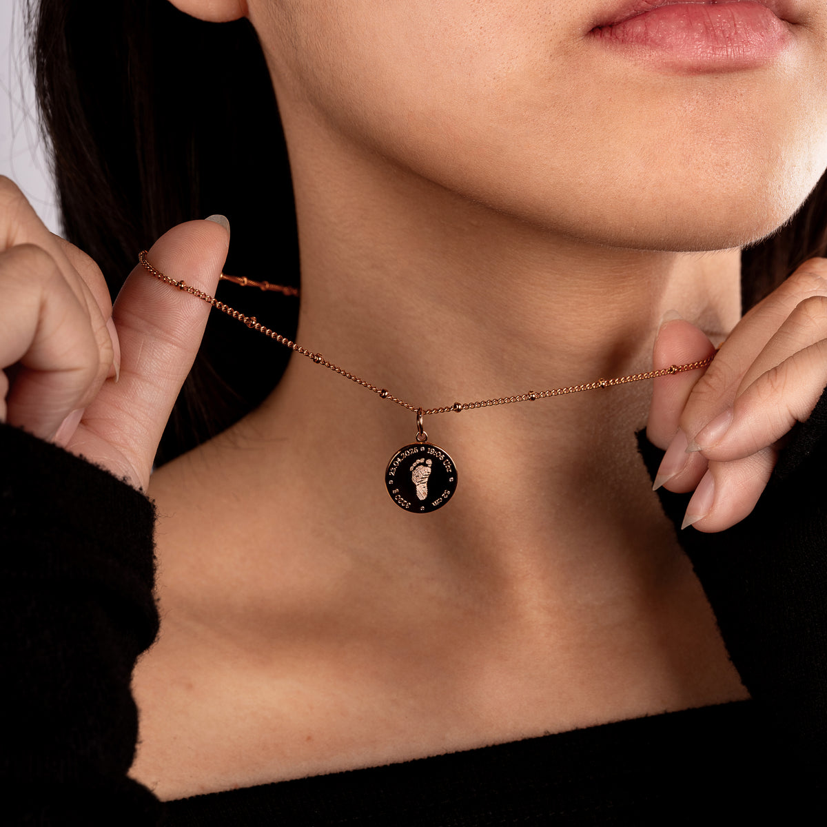 color:rosegold:kette:anker-kugelkette