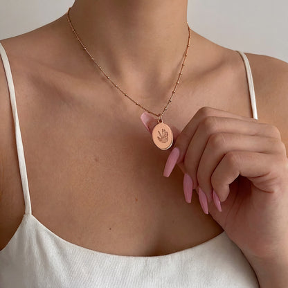 color:rosegold:kette:anker-kugelkette