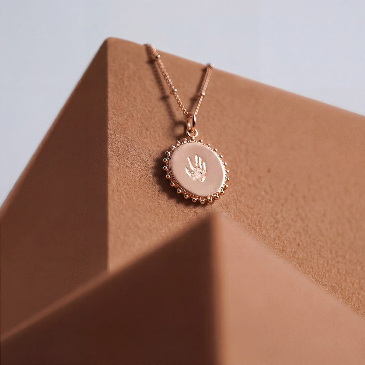 color:rosegold:kette:anker-kugelkette