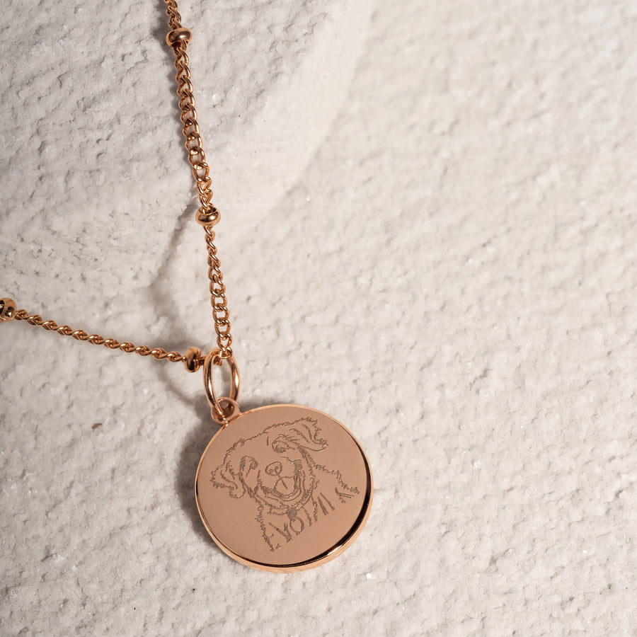 color:rosegold:kette:anker-kugelkette