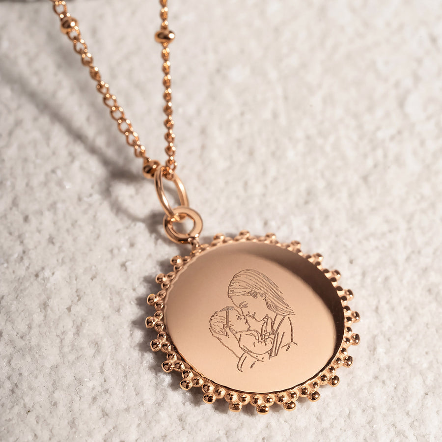 color:rosegold:kette:anker-kugelkette