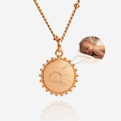 color:rosegold:kette:anker-kugelkette