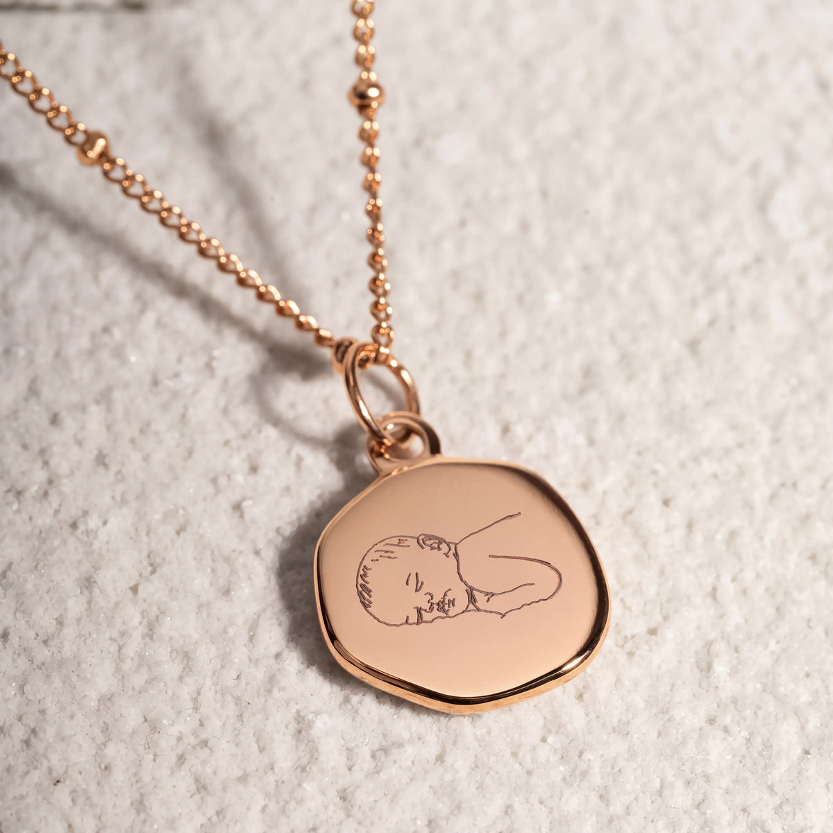 color:rosegold:kette:anker-kugelkette