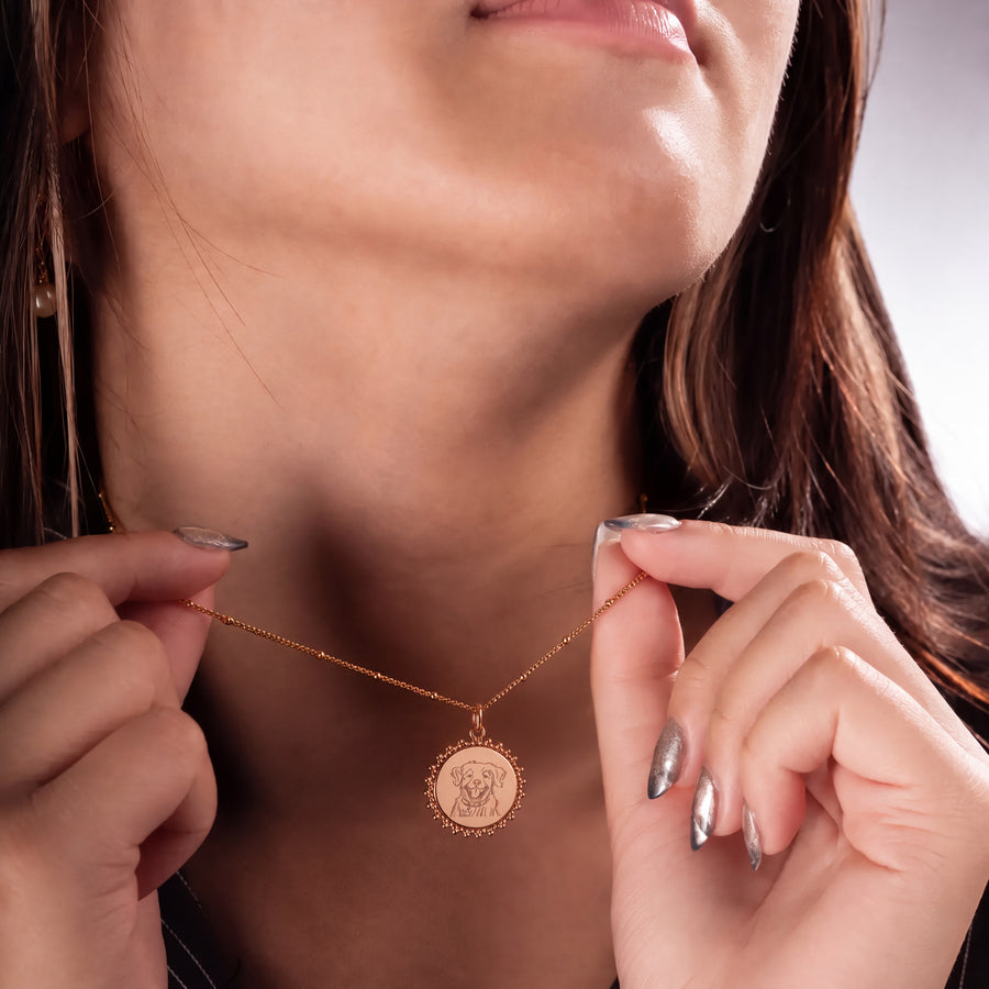 color:rosegold:kette:anker-kugelkette