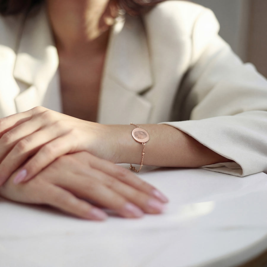 color:rosegold:kette:anker-kugelkette
