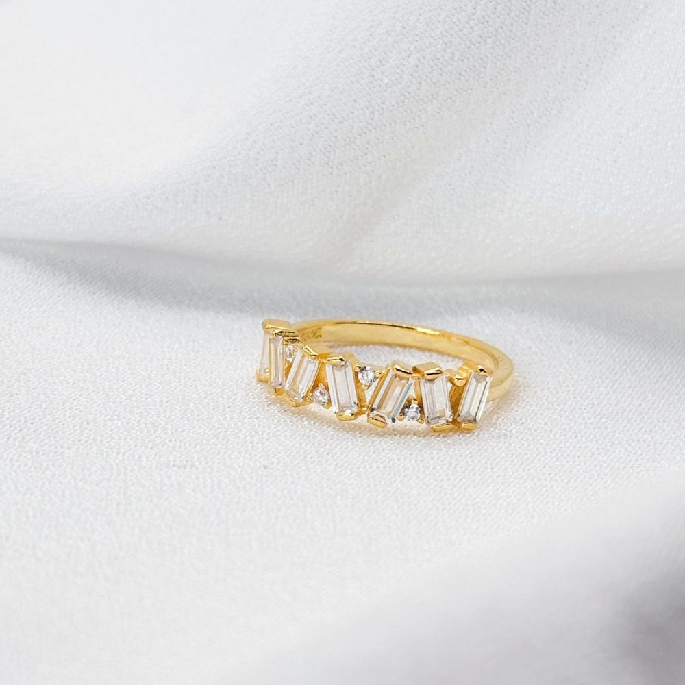 Geburtsstein Ring Solaris - 925 Silber