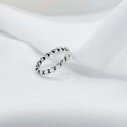 Bague cœur Liora – argent 925