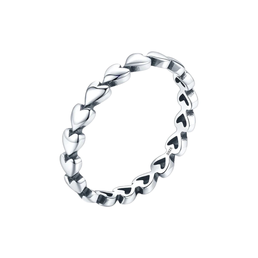 Bague cœur Liora – argent 925