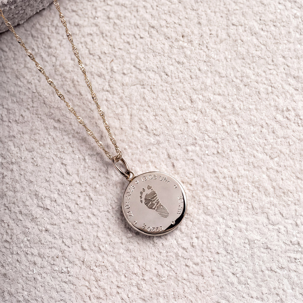Karat: 333 WG:kette:singapurkette,Karat: 585 WG