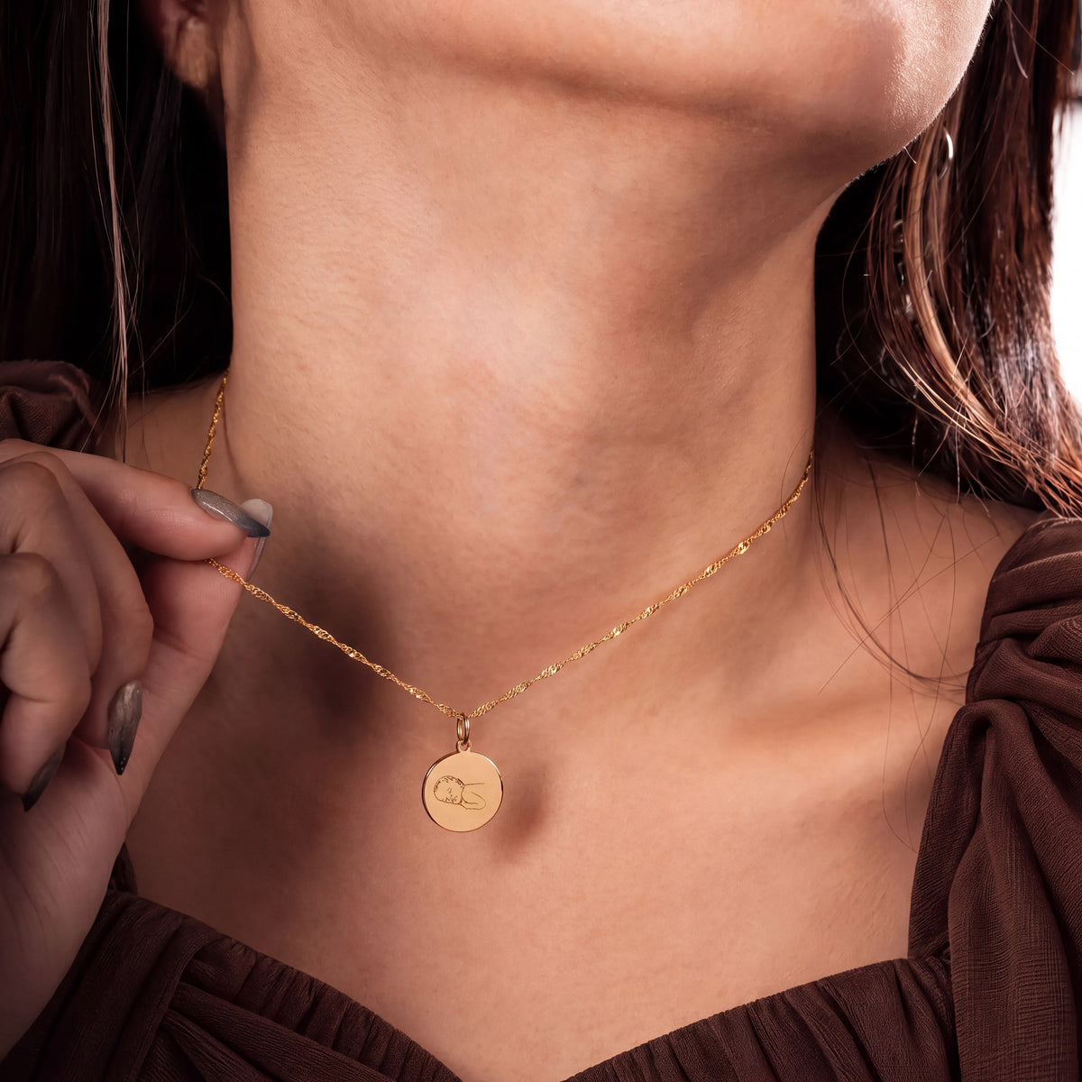 Karat: 333 GG:kette:singapurkette,Karat: 585 GG