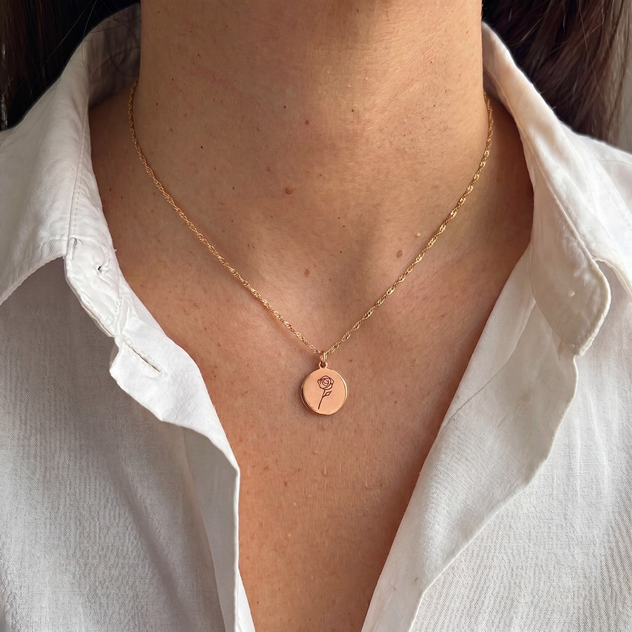 color:rosegold:kette:singapurkette