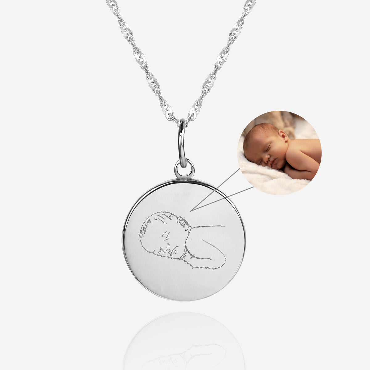Karat: 333 WG:kette:singapurkette,Karat: 585 WG