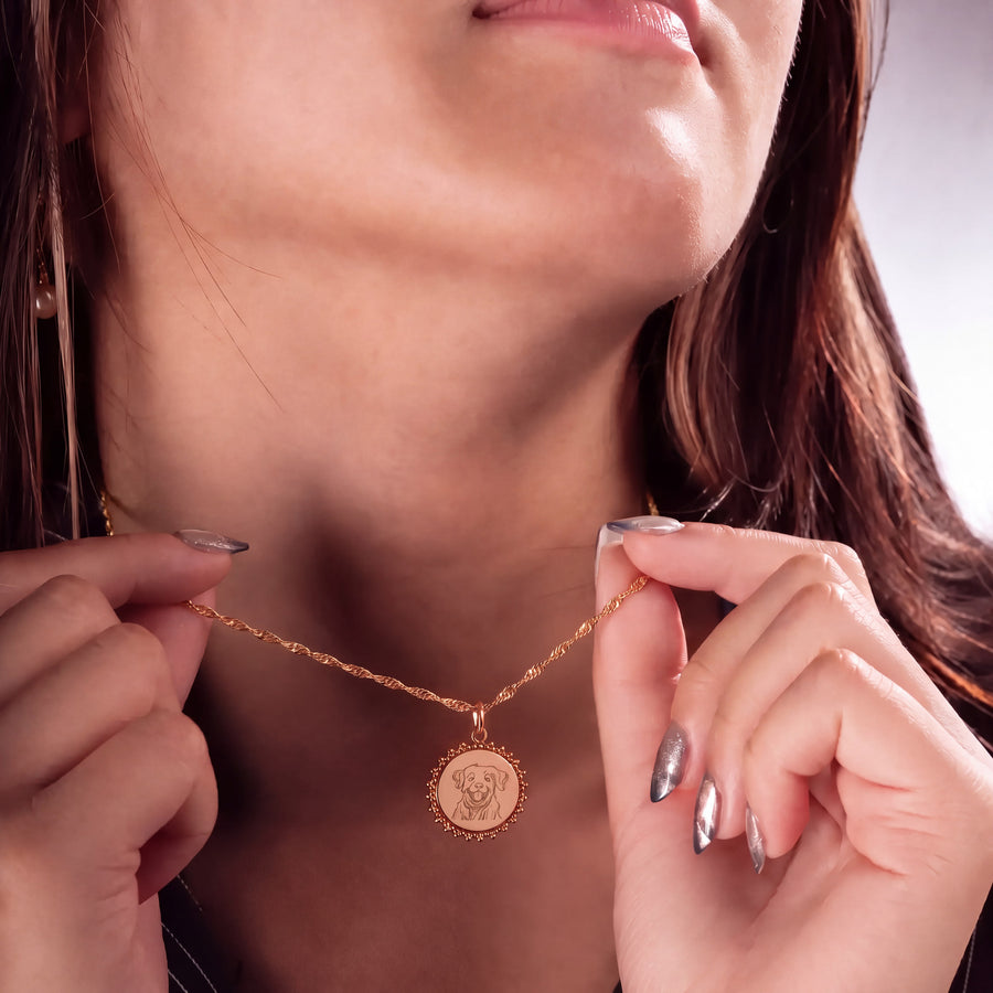 color:rosegold:kette:singapurkette