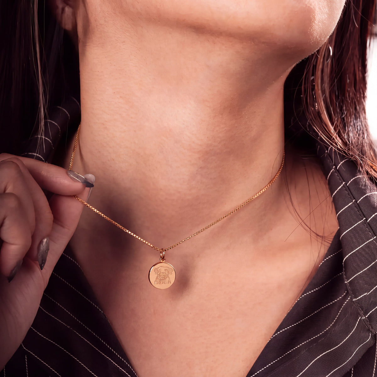 color:rosegold:kette:venezianerkette