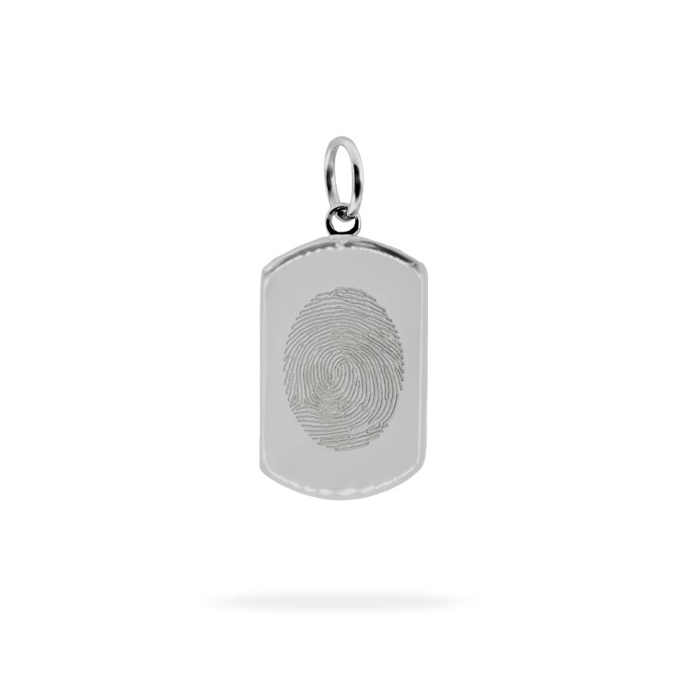 Bold Charm con impronta digitale ovale