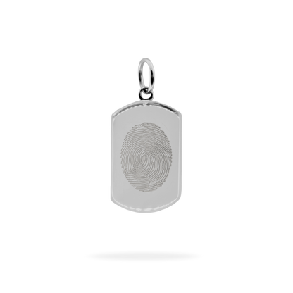 Bold Charm con impronta digitale ovale