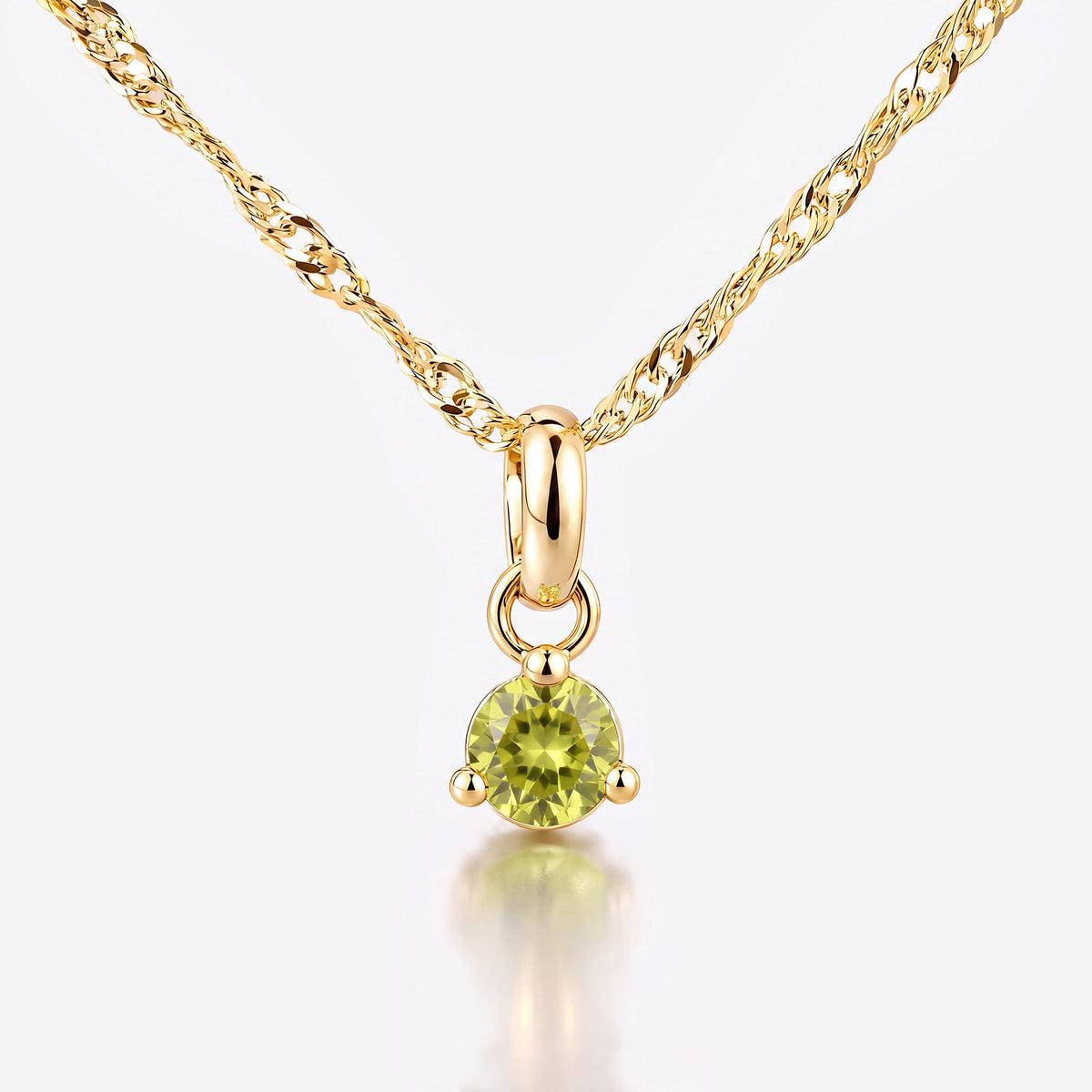 Karat: 333 GG:kette:singapurkette,Karat: 585 GG