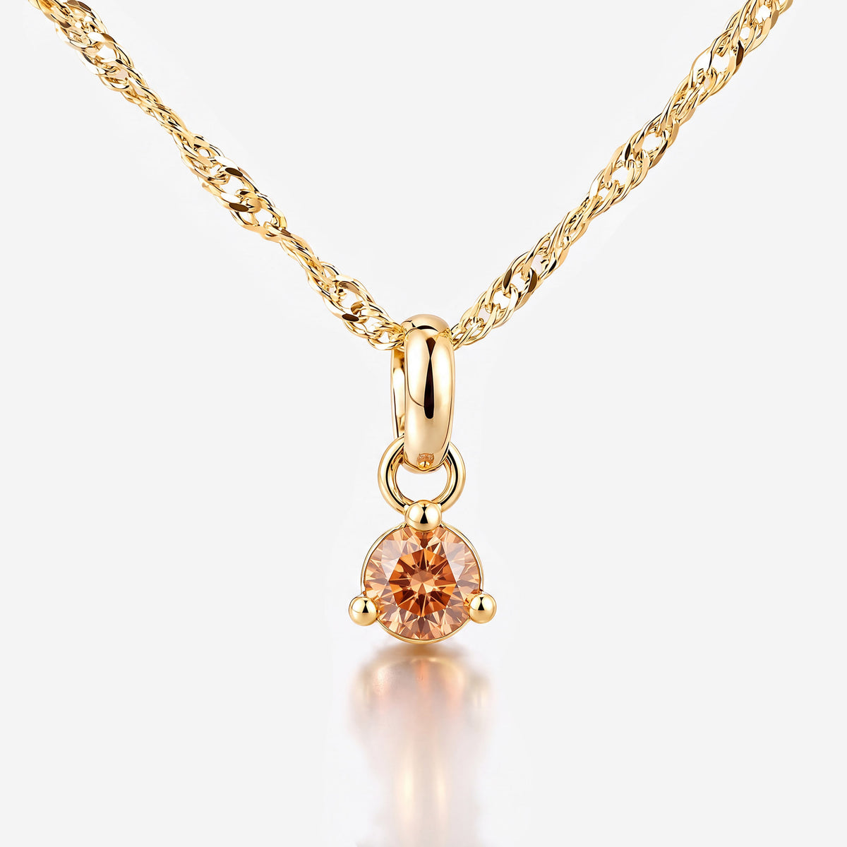Karat: 333 GG:kette:singapurkette,Karat: 585 GG