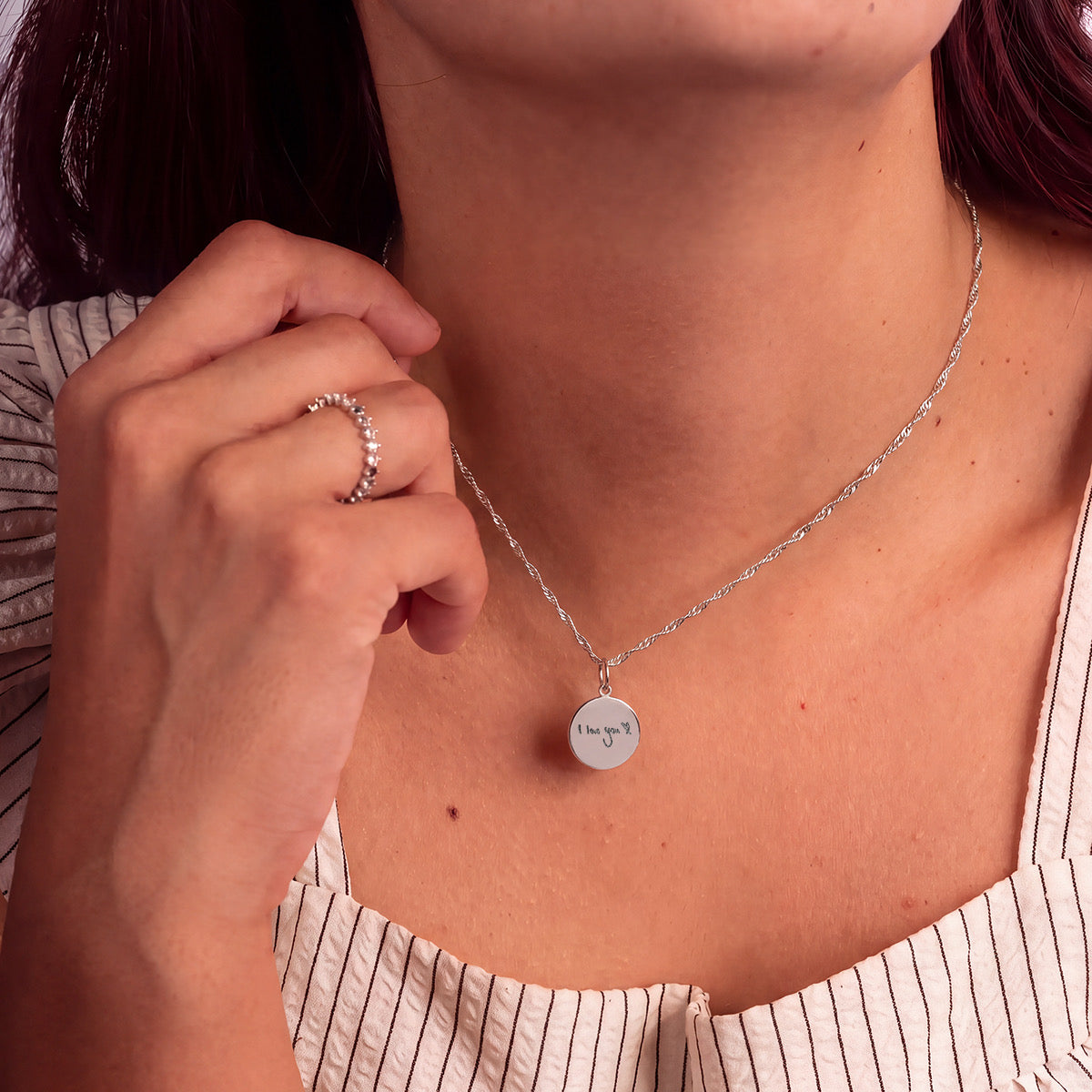 Karat: 333 WG:kette:singapurkette,Karat: 585 WG