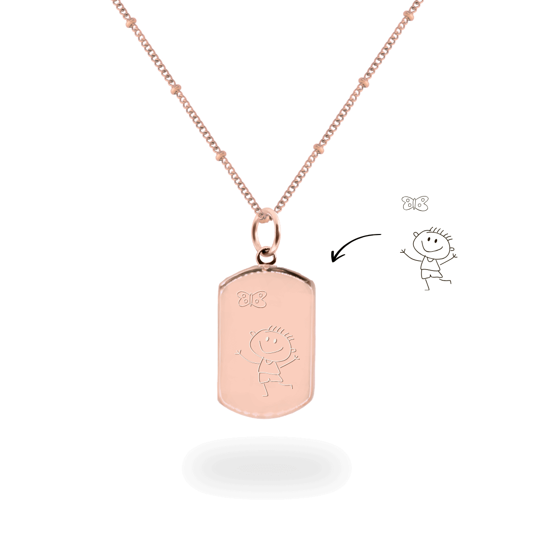 color:rosegold:kette:anker-kugelkette