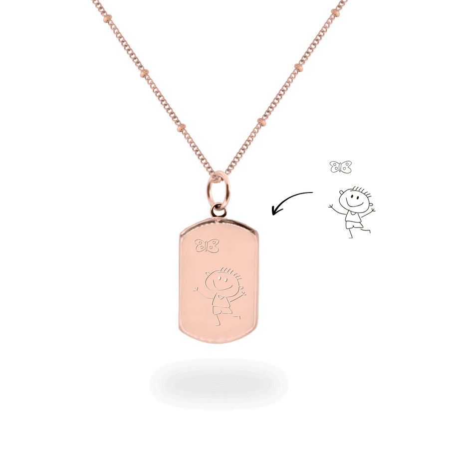 color:rosegold:kette:anker-kugelkette