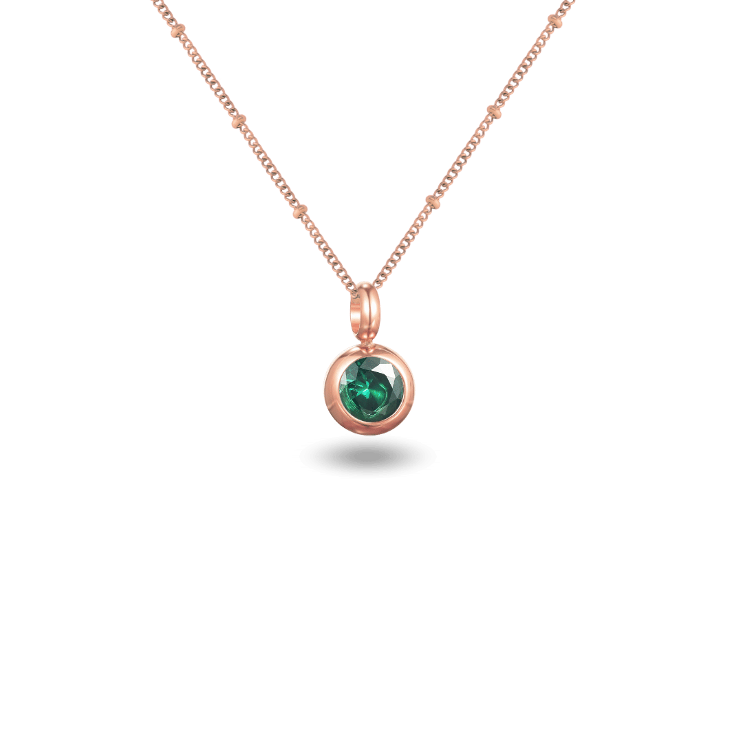 color:rosegold:kette:anker-kugelkette