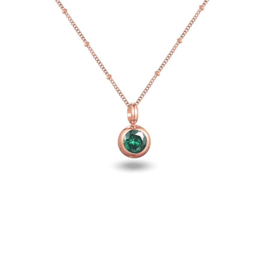 color:rosegold:kette:anker-kugelkette