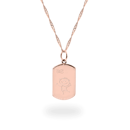 color:rosegold:kette:singapurkette