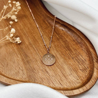 color:rosegold:kette:anker-kugelkette