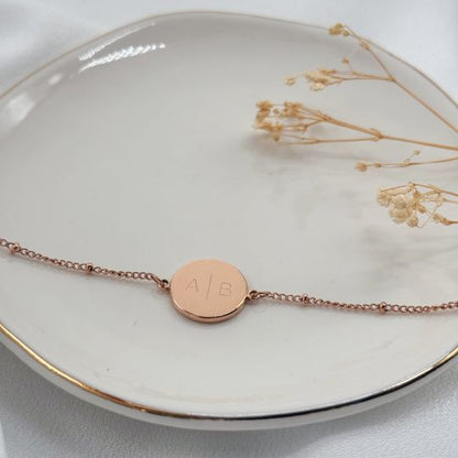 color:rosegold:kette:anker-kugelkette